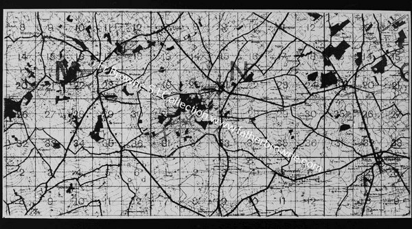 WORLD WAR 1 MAP OF BATTLEFIELD